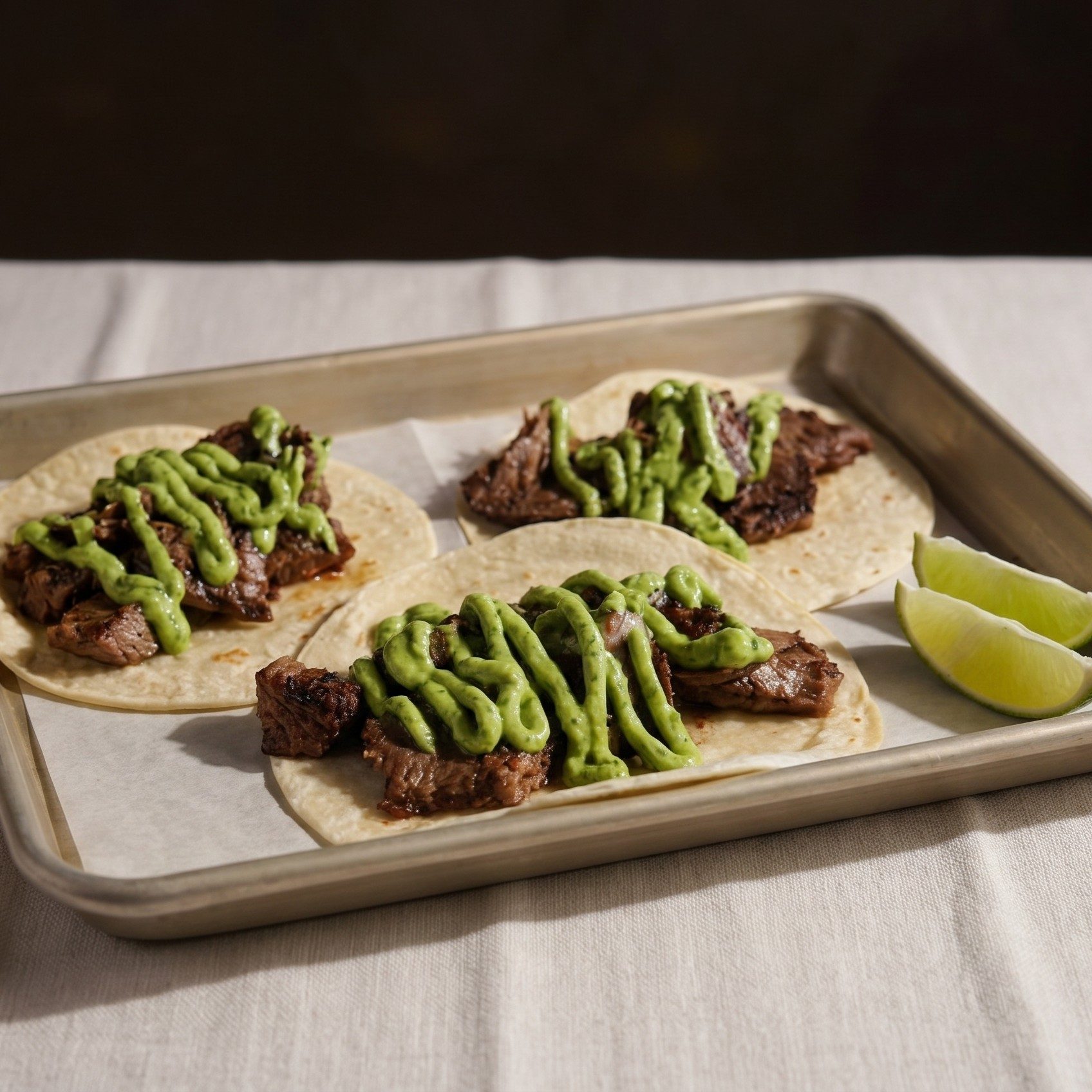 Steak Chimichurri Taco.