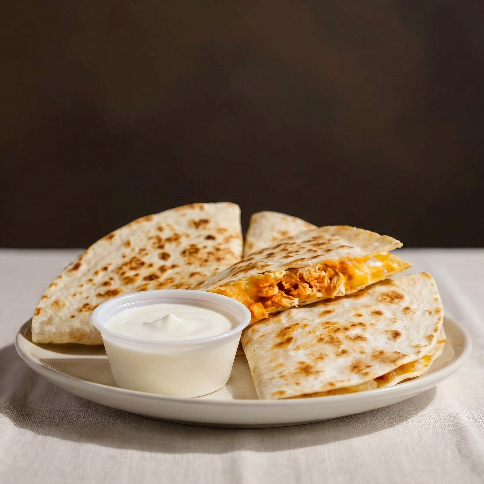 Cheese Quesadilla.